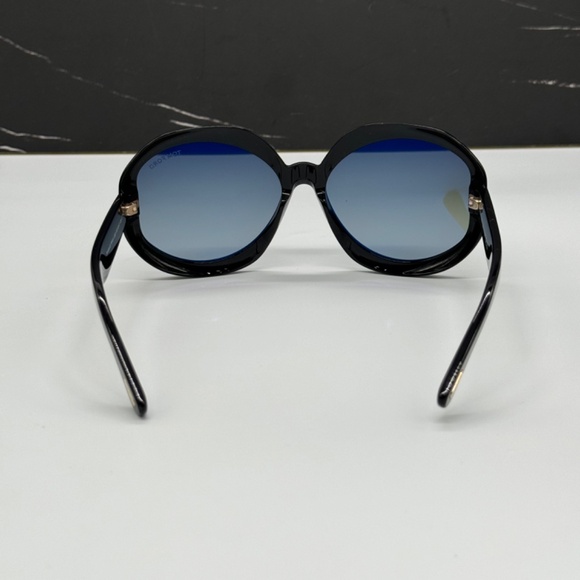 NEW TOM FORD TF1011 01B WOMEN SUNGLASSES TOM FORD GEORGIA-02 FT1011/S 01B - Picture 7 of 11